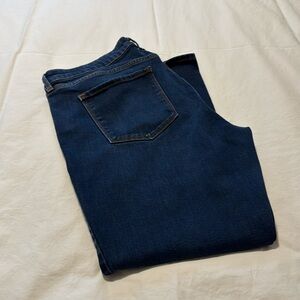 Old Navy power slim straight mid rise 14 S